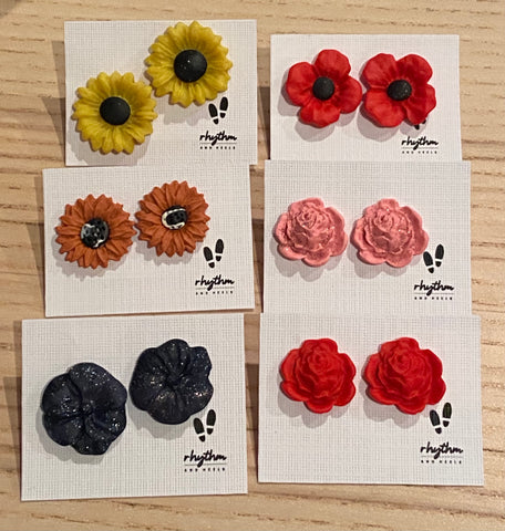 Handmade Earrings - Flowers